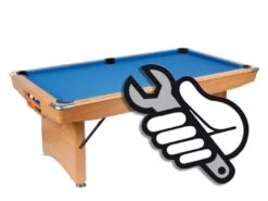 Montage Des Billardtischs Oder Airhockeytischs LONDON