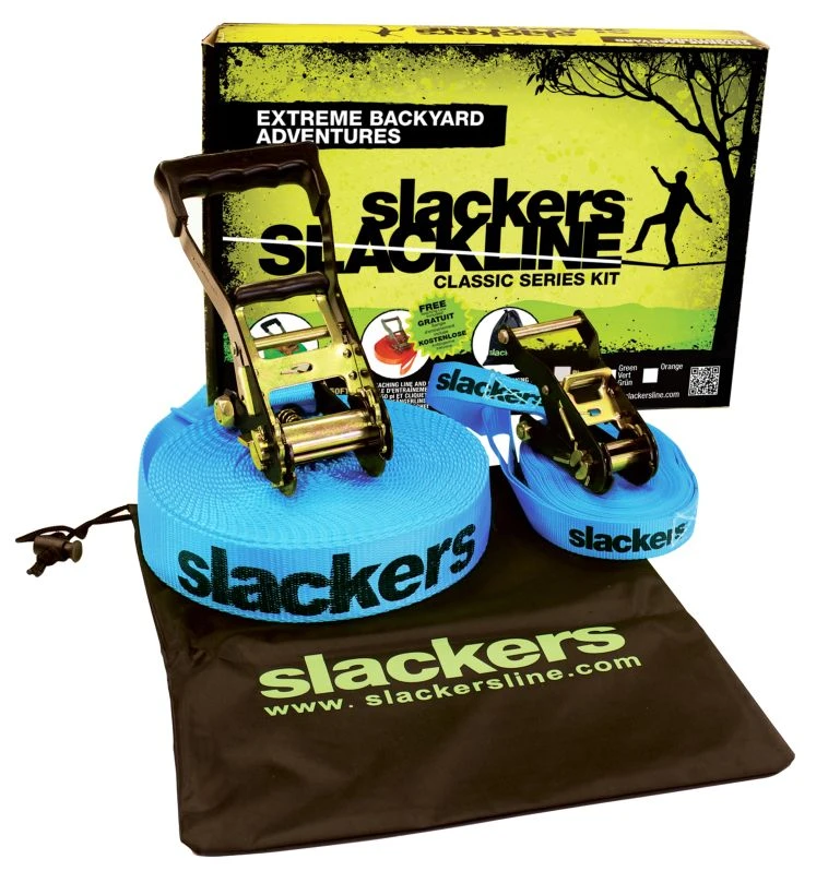 Slackers® Slackline Classic Inkl. Teaching Line 3 Slackers® Slackline Classic Inkl. Teaching Line