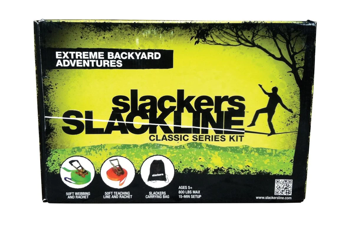 Slackers® Slackline Classic Inkl. Teaching Line 4 Slackers® Slackline Classic Inkl. Teaching Line - Image 2