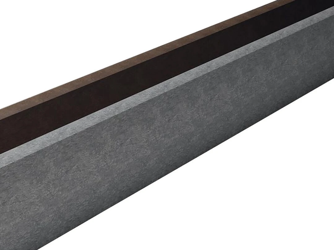 Graue Prallschutzbohle 3 Graue Prallschutzbohle