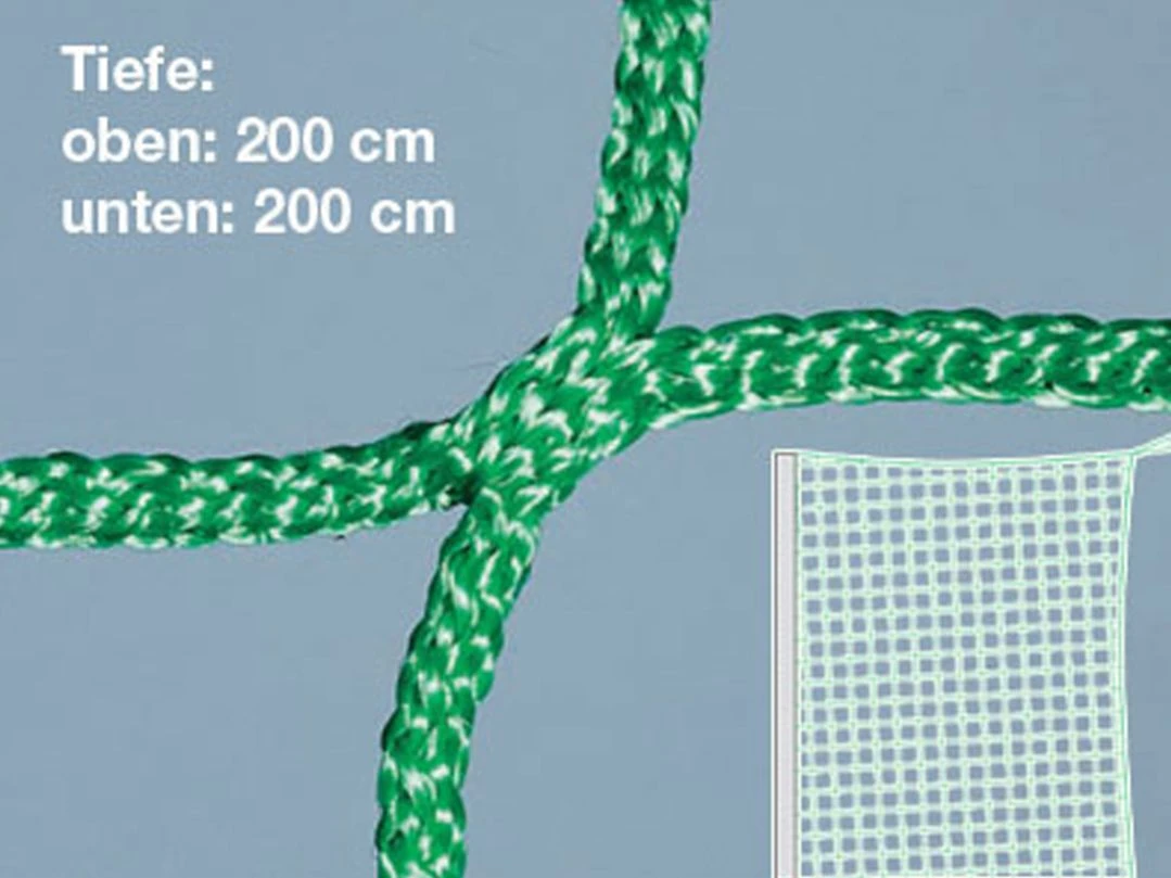 Großfeld-Tornetz - Hexagonale Maschen, Stärke 3,5 Mm PP 3 Großfeld-Tornetz - Hexagonale Maschen, Stärke 3,5 Mm PP