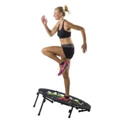 Fitness Trampolin, Faltbar Mit Haltebügel 10 Fitness Trampolin, Faltbar Mit Haltebügel -Hoka Sports Gear Shop G1508 03 ecommerce