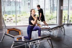 Trainingsgerät ALPHA CHAMP™ Triple Trampolin LRT-3 -Hoka Sports Gear Shop G1535 A23 ecommerce