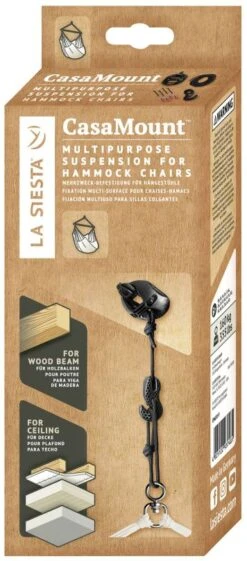 LA SIESTA® CasaMount Mehrzweck-Befestigung Für Hängestühle 7 LA SIESTA® CasaMount Mehrzweck-Befestigung Für Hängestühle -Hoka Sports Gear Shop G1837 A01 ecommerce