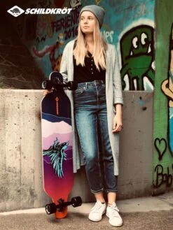 Schildkröt® Longboard Freeride 41 God Feather -Hoka Sports Gear Shop G2094 B01 ecommerce