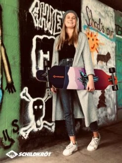 Schildkröt® Longboard Freeride 41 God Feather -Hoka Sports Gear Shop G2094 B02 ecommerce