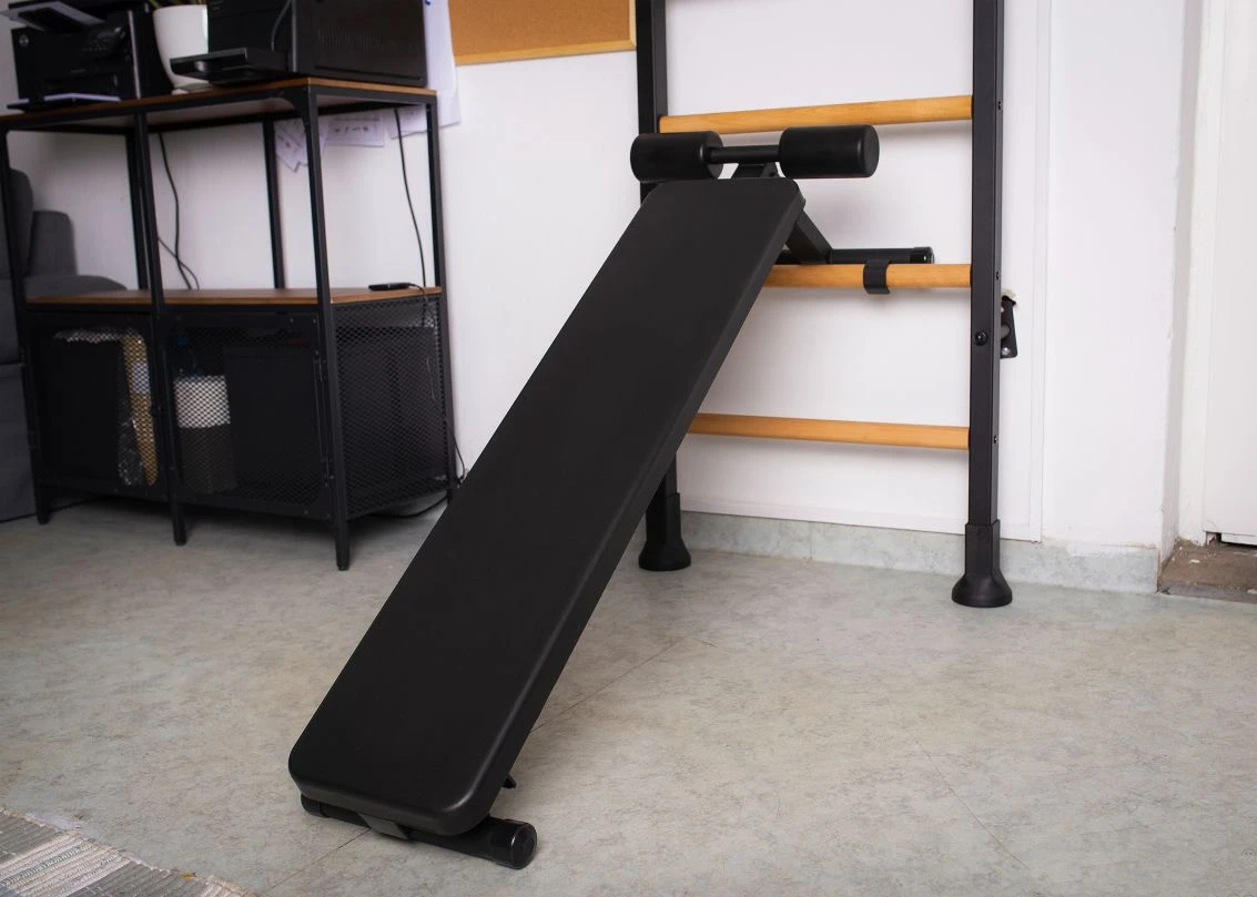 BenchK® Sprossenwand 523B Mit Klimmzugstange, Dip-Bügel & Trainingsbank 6 BenchK® Sprossenwand 523B Mit Klimmzugstange, Dip-Bügel & Trainingsbank - Image 4