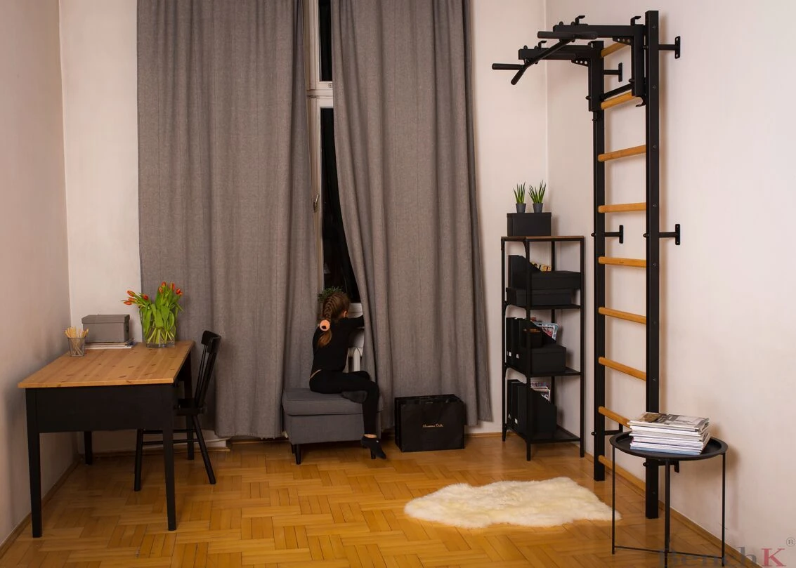 BenchK® Sprossenwand 731B Mit Klimmzugstange 6 BenchK® Sprossenwand 731B Mit Klimmzugstange - Image 4