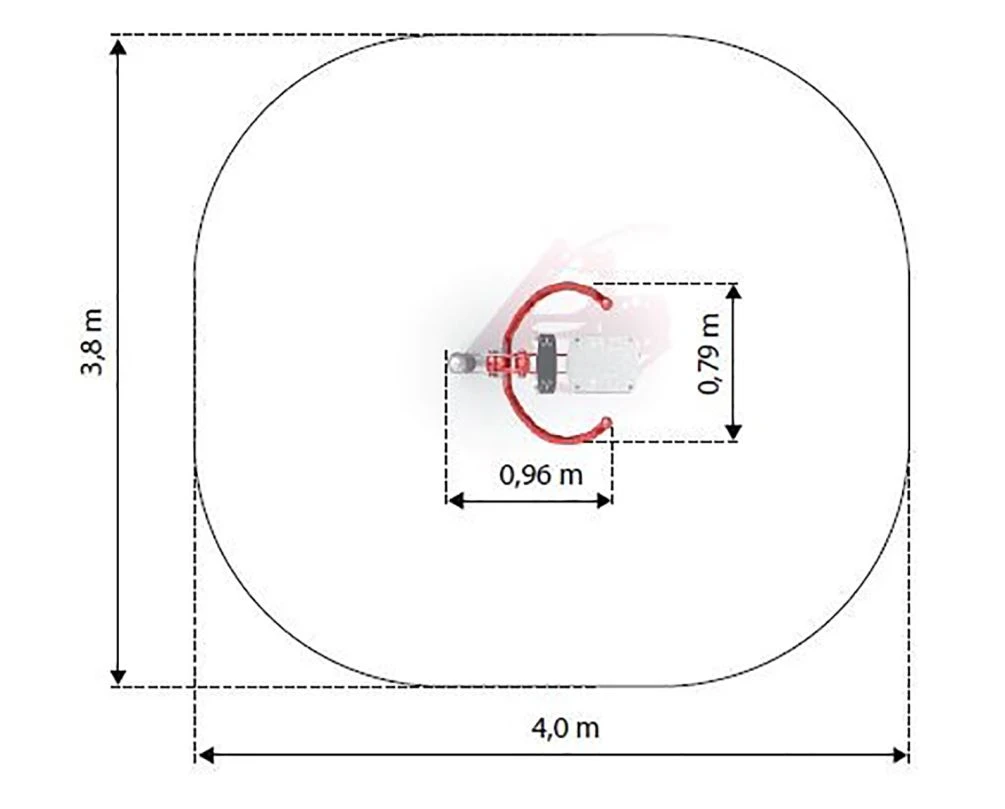 Inter-Play® Outdoor Brustpresse 4 Inter-Play® Outdoor Brustpresse - Image 2