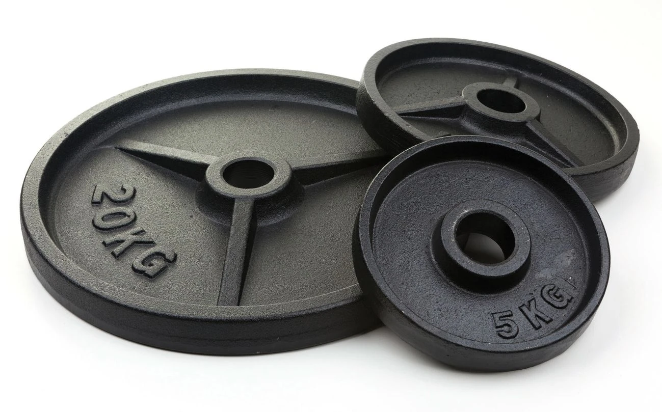 Hantelscheibe, Gusseisen, Ø 50 Mm Bohrung 3 Hantelscheibe, Gusseisen, Ø 50 Mm Bohrung