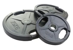 Hantelscheibe, Gummiert, Ø 50 Mm Bohrung