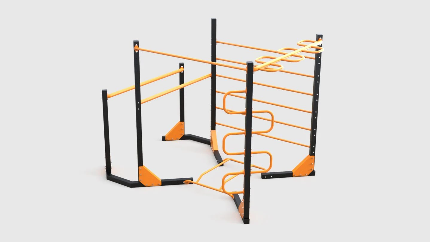 Streetworkout Station CUBE 003, Freistehend 3 Streetworkout Station CUBE 003, Freistehend