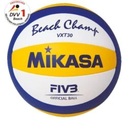 Mikasa® Beachvolleyball BEACH CHAMP VXT30 -Hoka Sports Gear Shop V2231 A01 ecommerce