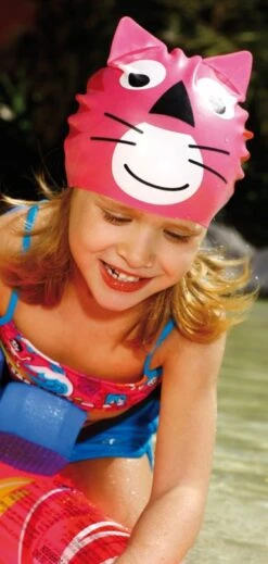 Schwimm- & Badekappen ANIMALS, 6er-Set