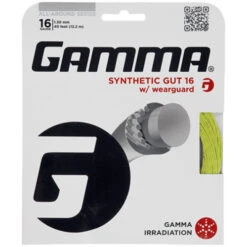 Gamma Synthetic Gut 16 Wearguard -Hoka Sports Gear Shop 010698 yel 1