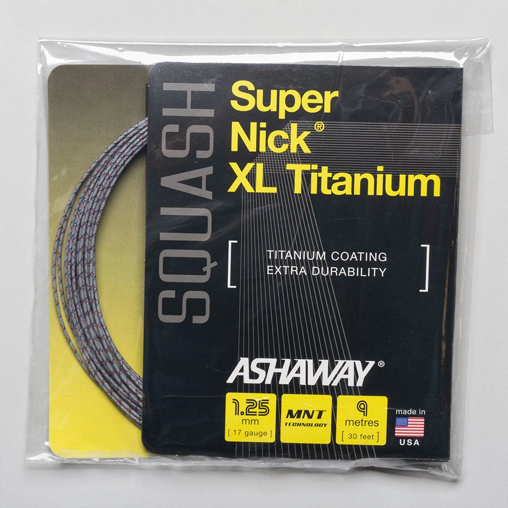 Ashaway SuperNick XL Titanium Squash 3 Ashaway SuperNick XL Titanium Squash
