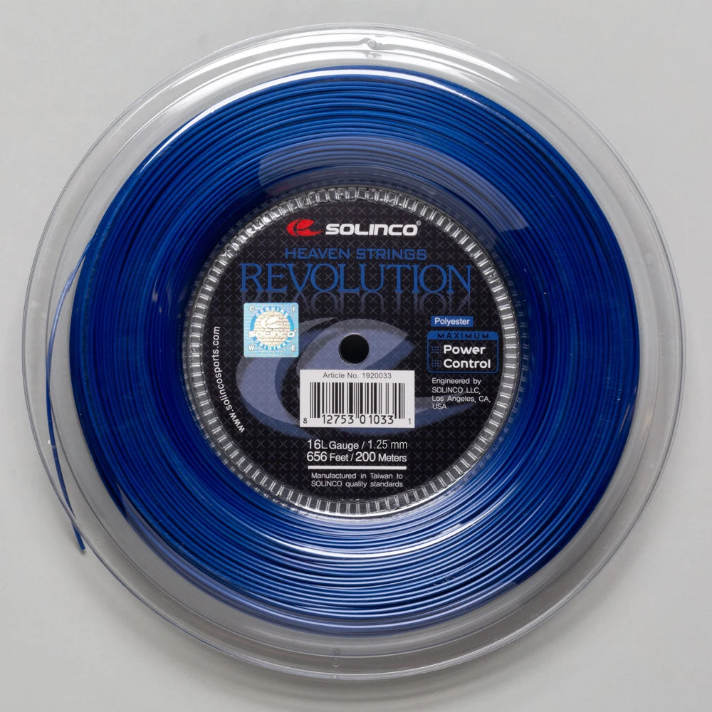 Solinco Revolution 16L 1.25 656' Reel 3 Solinco Revolution 16L 1.25 656' Reel