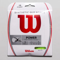 Wilson Synthetic Gut Power 16 -Hoka Sports Gear Shop 011836 grn 1 03e86a6c 2adb 4174 9420 93645809922e