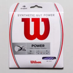 Wilson Synthetic Gut Power 16 -Hoka Sports Gear Shop 011836 pur 1