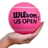 Wilson 5" US Open Mini Jumbo Tennis Ball Pink 2 Wilson 5" US Open Mini Jumbo Tennis Ball Pink -Hoka Sports Gear Shop 020311 1