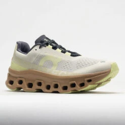On Running On Cloudmonster Men's Cream/Dune -Hoka Sports Gear Shop 040756 5