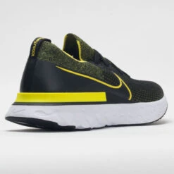Nike React Infinity Run Flyknit Men's Black/Sonic Yellow -Hoka Sports Gear Shop 046537 6