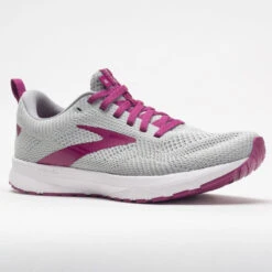 Brooks Revel 5 Women's Gray/White/Baton Rouge 12 Brooks Revel 5 Women's Gray/White/Baton Rouge -Hoka Sports Gear Shop 047266 5