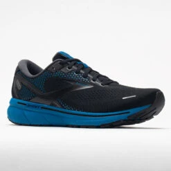 Brooks Ghost 14 Men's Black/Blackened Pearl/Blue -Hoka Sports Gear Shop 047275 5