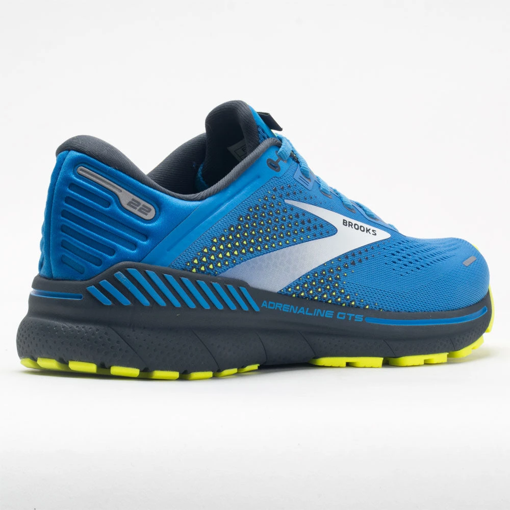 Brooks Adrenaline GTS 22 Men's Blue/India Ink/Nightlife 8 Brooks Adrenaline GTS 22 Men's Blue/India Ink/Nightlife - Image 6