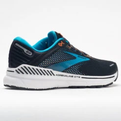 Brooks Adrenaline GTS 22 Men's Black/Blue/Orange -Hoka Sports Gear Shop 047298 6