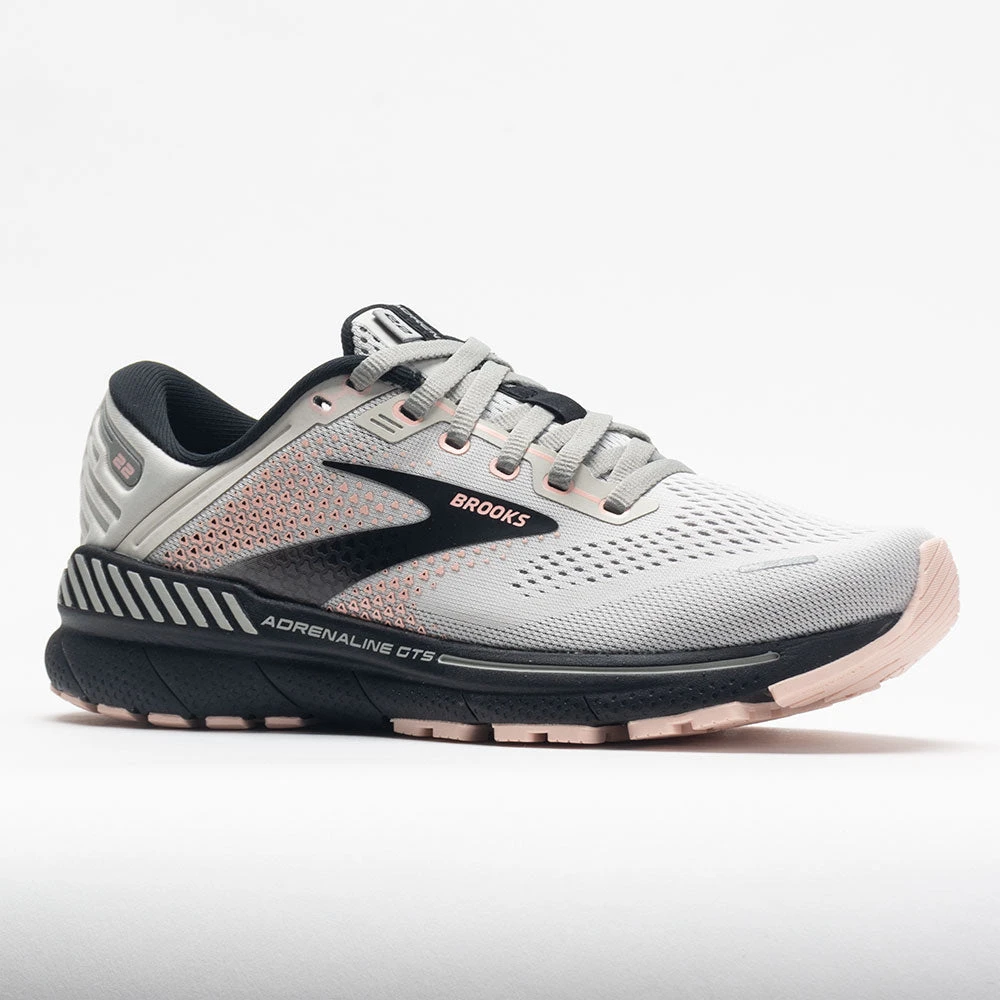Brooks Adrenaline GTS 22 Women's Gray/Rose/Black 7 Brooks Adrenaline GTS 22 Women's Gray/Rose/Black - Image 5