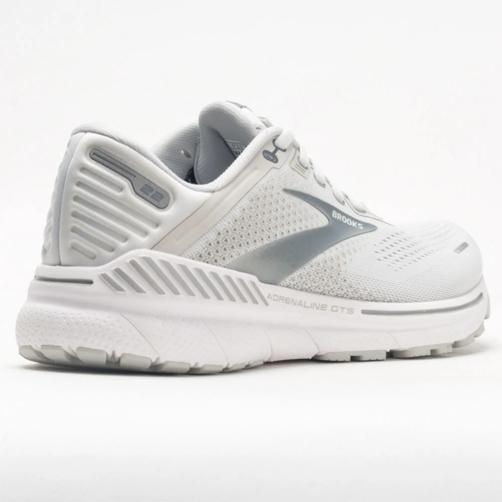 Brooks Adrenaline GTS 22 Women's White/Oyster/Primer Gray 8 Brooks Adrenaline GTS 22 Women's White/Oyster/Primer Gray - Image 6