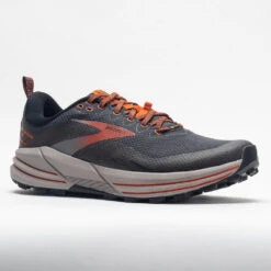 Brooks Cascadia 16 GTX Men's Black/ebony/Cinnabar -Hoka Sports Gear Shop 047327 5