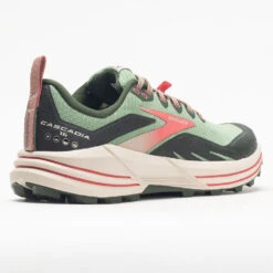 Brooks Cascadia 16 Women's Basil/Duffel Bag/Coral -Hoka Sports Gear Shop 047329 6