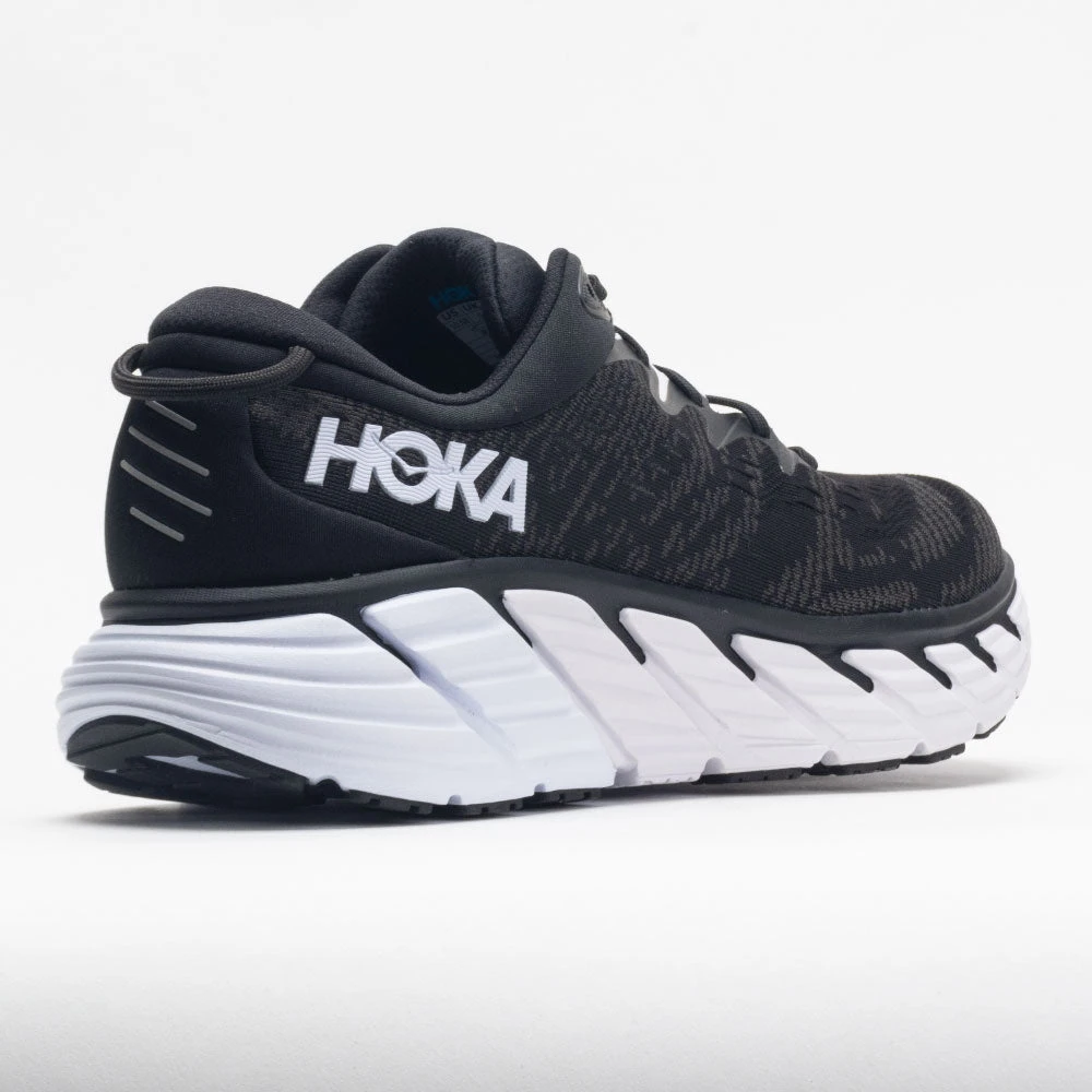 HOKA Gaviota 4 Men's Black/White 8 HOKA Gaviota 4 Men's Black/White - Image 6