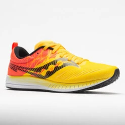 Saucony Fastwitch 9 Women's Vizi Gold/Vizi Red -Hoka Sports Gear Shop 048049 5