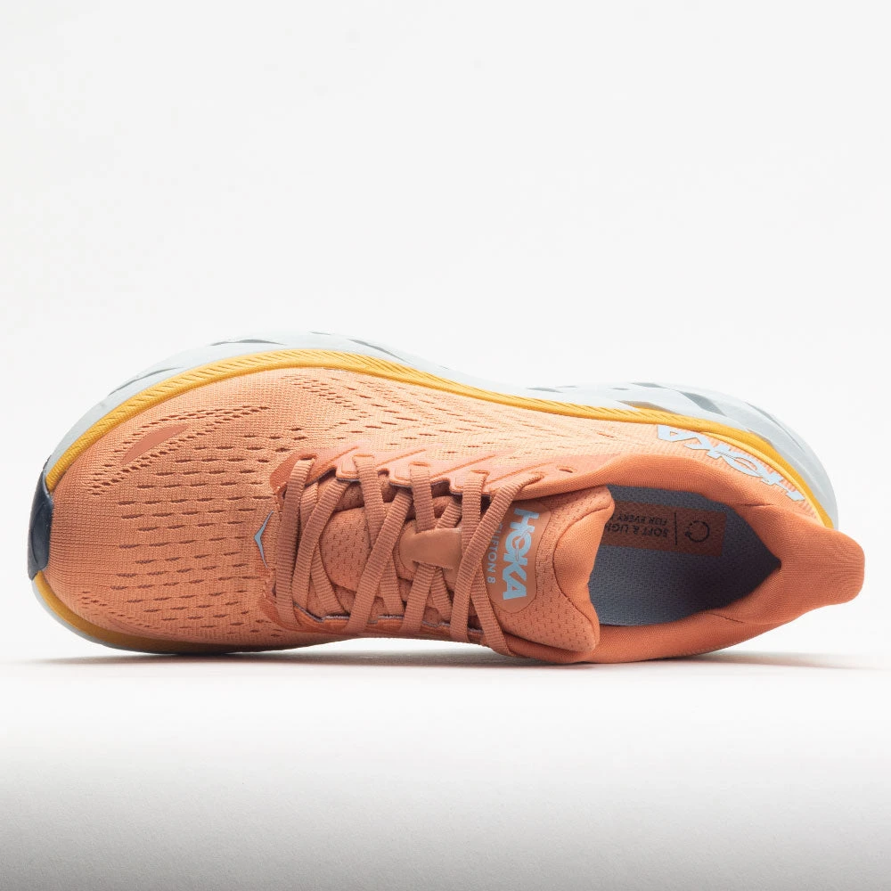 Hoka One One Clifton 8 Women's Sun Baked/Shell Coral 5 Hoka One One Clifton 8 Women's Sun Baked/Shell Coral - Image 3