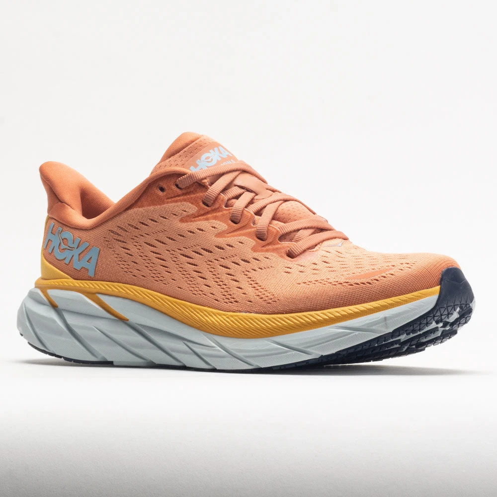 Hoka One One Clifton 8 Women's Sun Baked/Shell Coral 7 Hoka One One Clifton 8 Women's Sun Baked/Shell Coral - Image 5