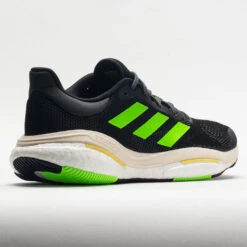 Adidas Solar Glide 5 Men's Black/Solar Green/Beam Yellow -Hoka Sports Gear Shop 048526 6