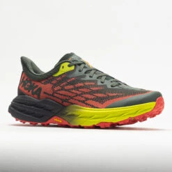 HOKA Speedgoat 5 Men's Thyme/Fiesta -Hoka Sports Gear Shop 048562 5