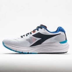 Diadora Mythos Blushield Vortice 7 Men's White/Black/Turkish Sea -Hoka Sports Gear Shop 048597 1
