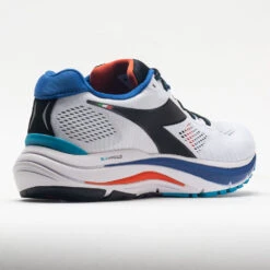 Diadora Mythos Blushield Vortice 7 Men's White/Black/Turkish Sea -Hoka Sports Gear Shop 048597 6