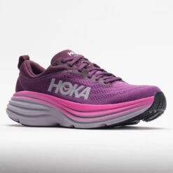HOKA Bondi 8 Women's Beautyberry/Grape Wine -Hoka Sports Gear Shop 048611 5