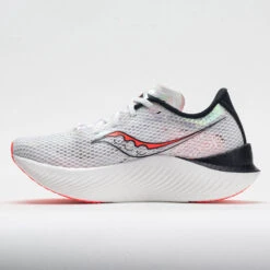 Saucony Endorphin Pro 3 Women's White/Black/VIZI -Hoka Sports Gear Shop 048686 1