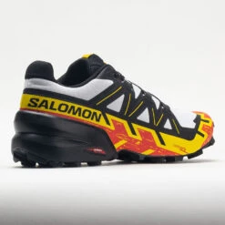 Salomon Speedcross 6 Men's White/Black/Empire Yellow -Hoka Sports Gear Shop 048962 6
