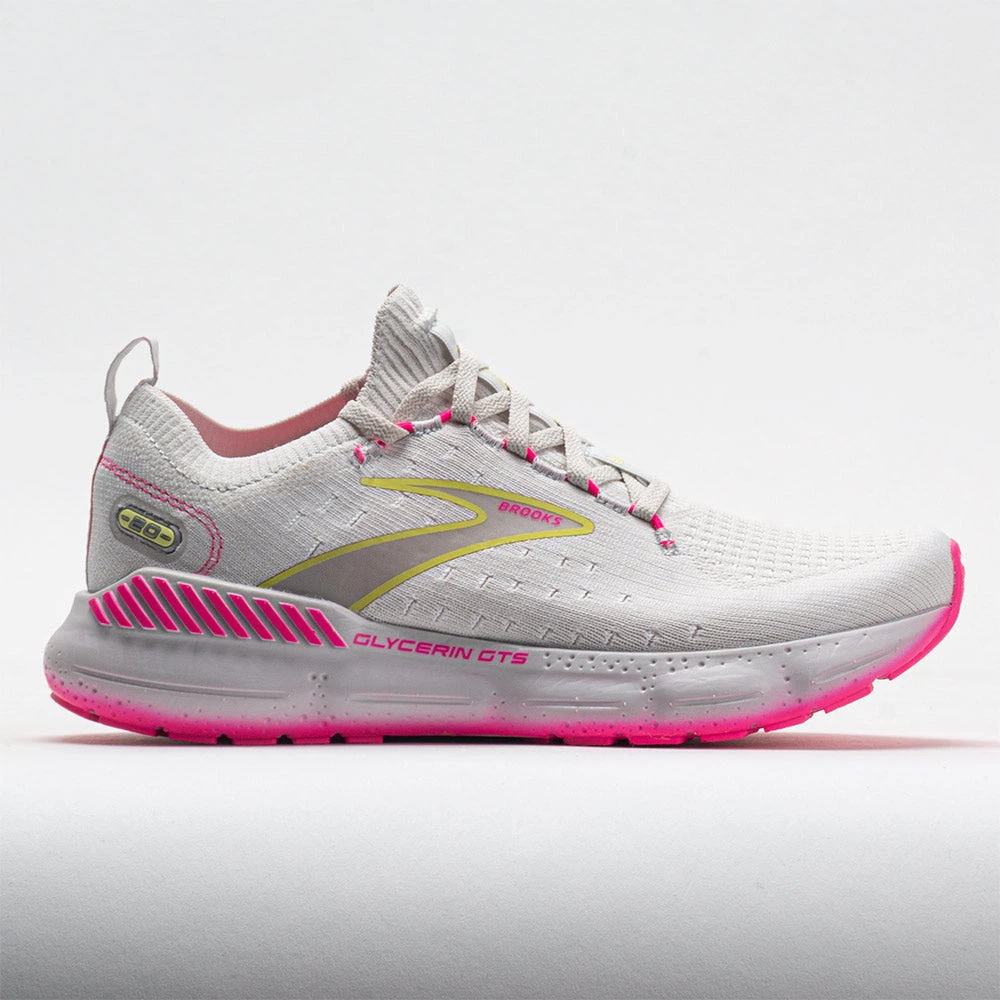 Brooks Glycerin StealthFit GTS 20 Women's Grey/Yellow/Pink 3 Brooks Glycerin StealthFit GTS 20 Women's Grey/Yellow/Pink