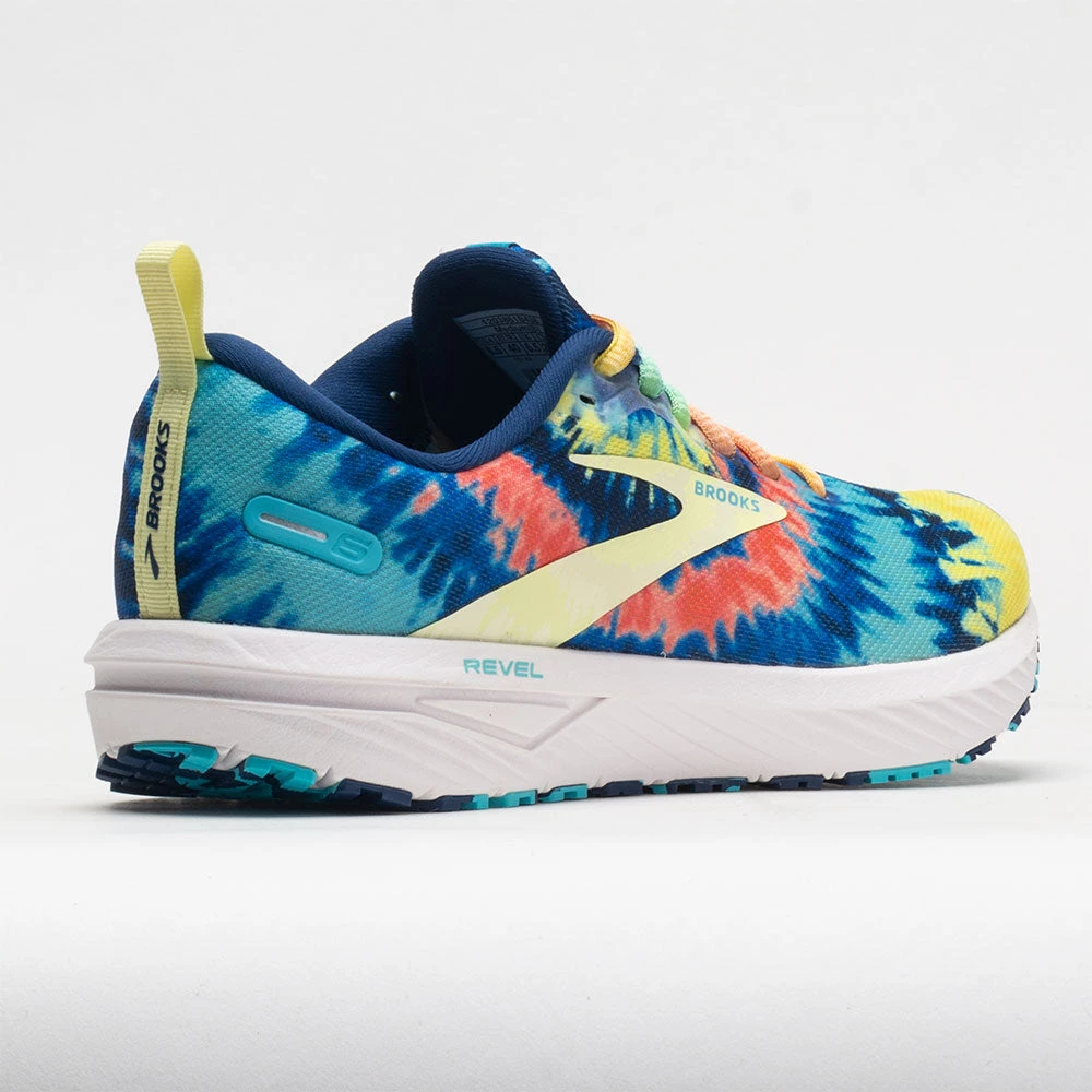 Brooks Revel 6 Women's Tie-Dye Blue/Bachelor Button/White 8 Brooks Revel 6 Women's Tie-Dye Blue/Bachelor Button/White - Image 6