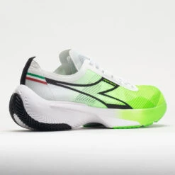 Diadora Equipe Corsa 3 Men's White/Black/Green Fluo -Hoka Sports Gear Shop 049540 6