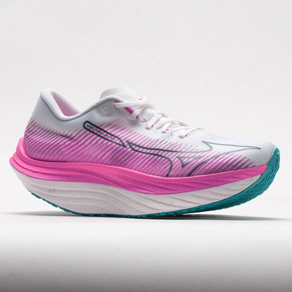 Mizuno Wave Rebellion Pro Women's White/Silver 7 Mizuno Wave Rebellion Pro Women's White/Silver - Image 5