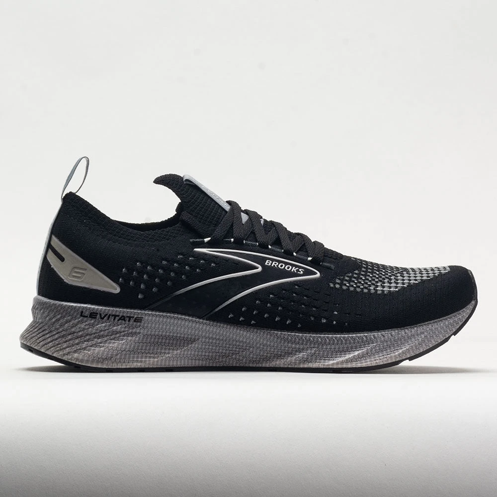 Brooks Levitate Stealthfit 6 Men's Black/Grey/Oyster 3 Brooks Levitate Stealthfit 6 Men's Black/Grey/Oyster